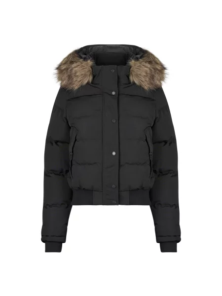 Bomber bunda Superdry s kapucňou čierna