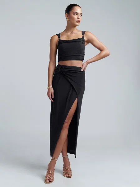 BWLDR Fustă MYRA' negru