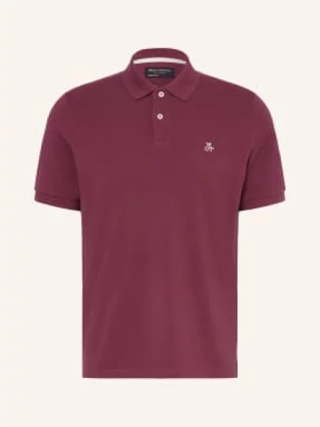 Marc O'polo Piqué Polokošile Regular Fit tmavě červená