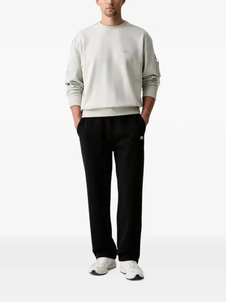 Hanorac cu fermoar Alpha Industries cu broderie