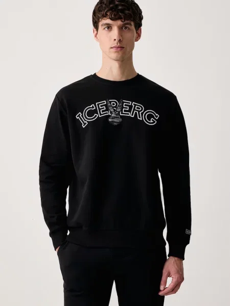 Iceberg hanorac pentru bărbați din negru