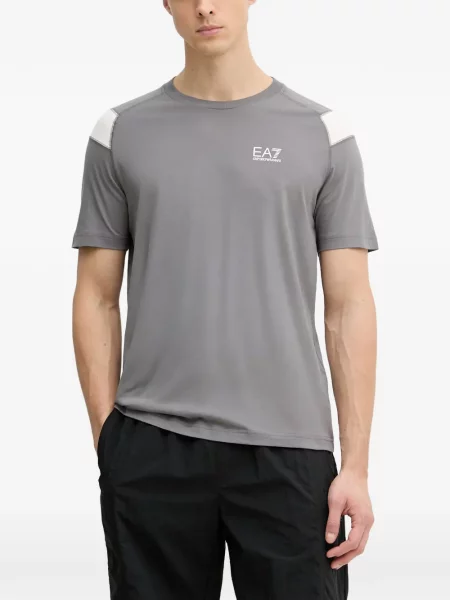 Tricou Ea7 Emporio Armani cu imagine gri