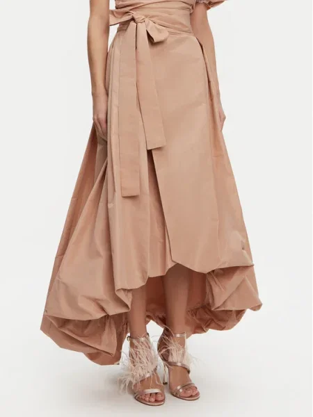 PINKO Fustă trapez Taffeta bej