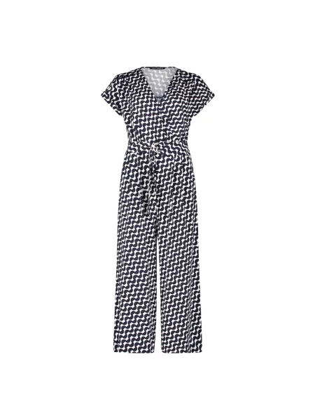 Kombinezon Betty Barclay z dekoltem w serek granatowy