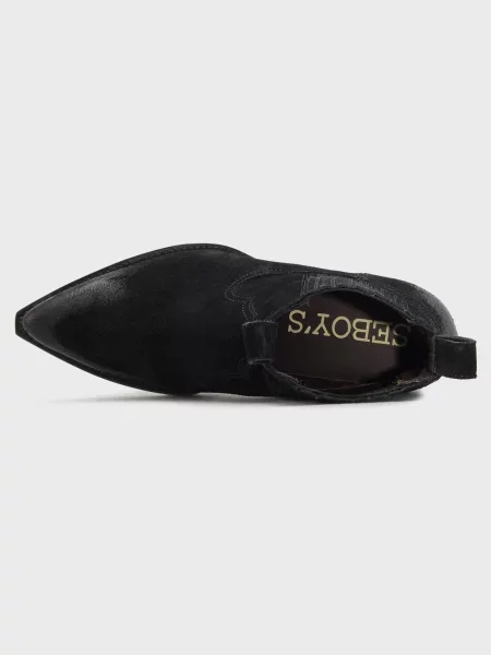 Ботильоны Seboy's черные
