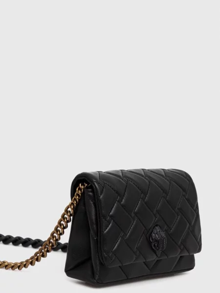 Шкіряна сумка Kurt Geiger London чорний