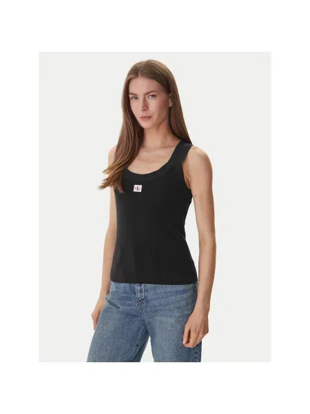 Calvin Klein Jeans Marškinėliai juoda