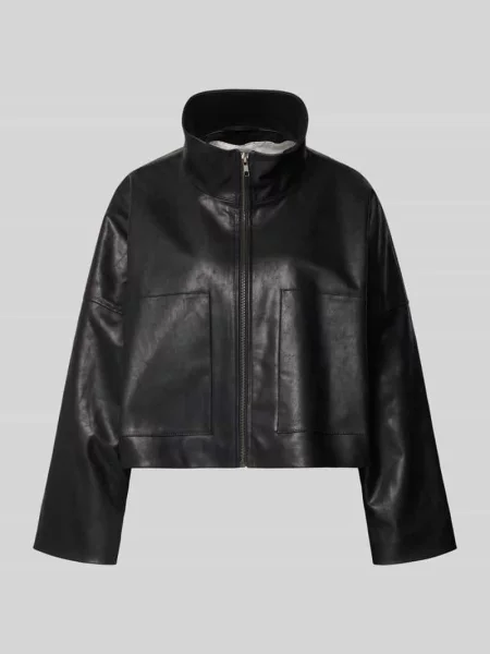 Żakiet ze stójką model ‘ELSTOW’ Drykorn czarna