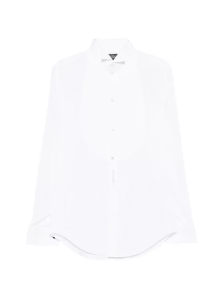 Gulerat cămașă Emporio Armani alb