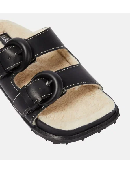 Sandale Marine Serre din piele negru