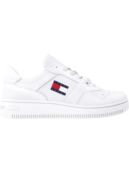 Sneakersy Tommy Jeans retro białe