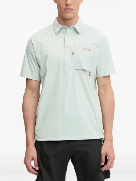 Scurt tricou polo Columbia albastru