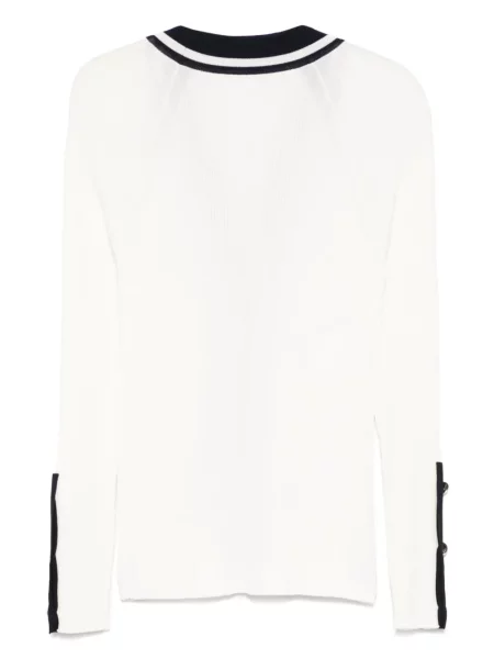 Cardigan Alberta Ferretti alb