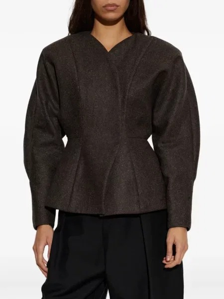 Geacă Jacquemus maro