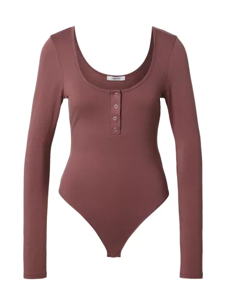 ABOUT YOU Tricou body Josina burgundy roșu