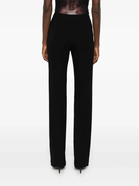 Pantaloni Mugler plisate negru