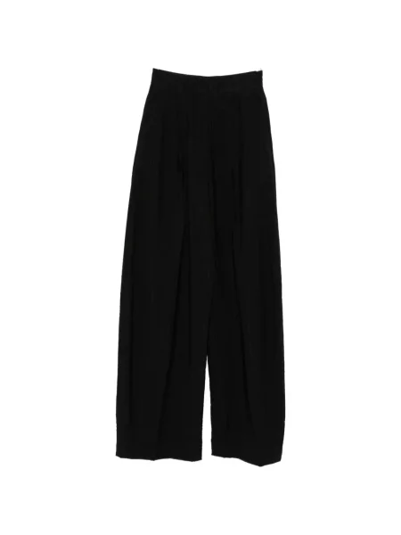 Pantaloni Thelatest plisate negru