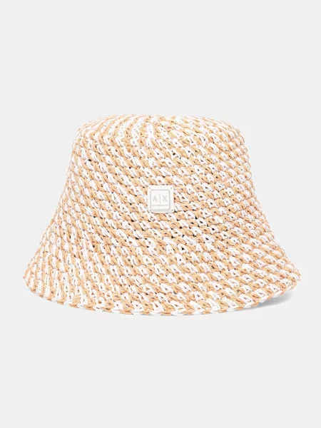 Шапка Armani Exchange оранжево