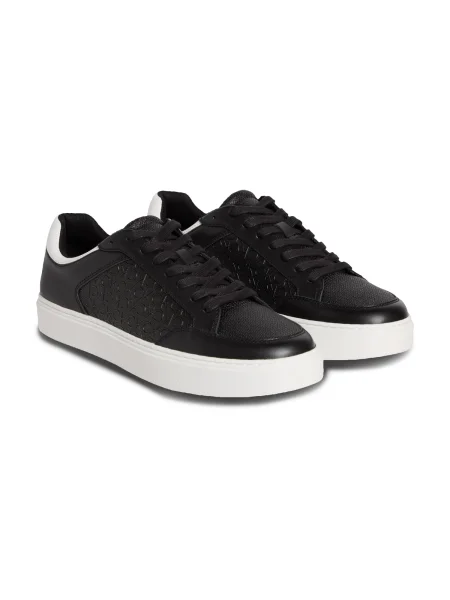 Calvin Klein Sneakers Clean Cup Low Laceup Mono negru