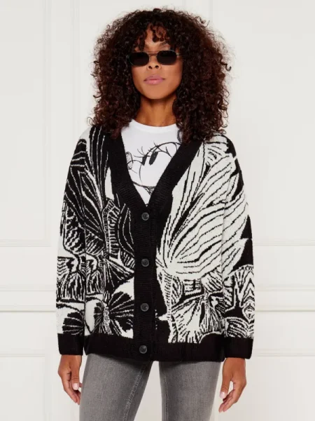 Desigual Kardigán Halifax fekete