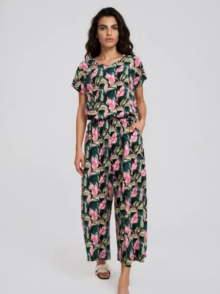 Pantaloni Marisse verde