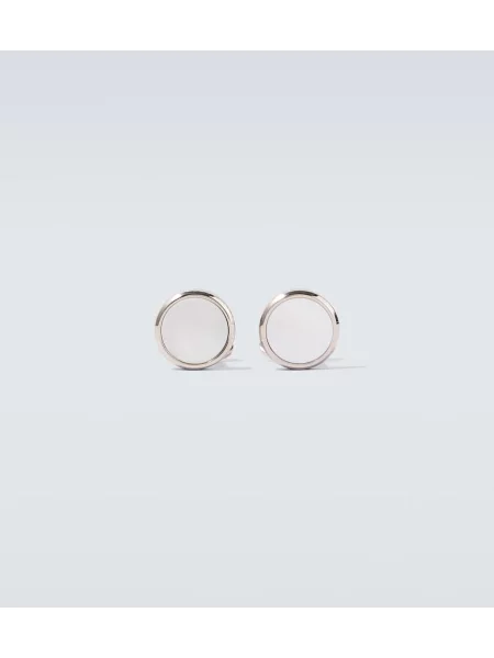 Копчета за ръкавели Giorgio Armani бяло