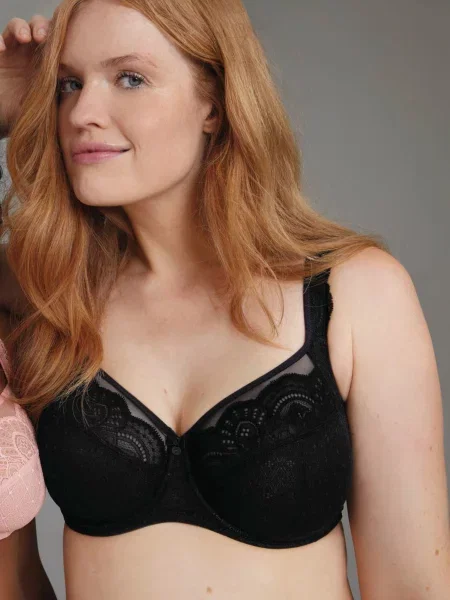 Бюстгальтер Anita мікрофібра/сітка чорний