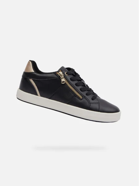 Sneakerși Geox negru