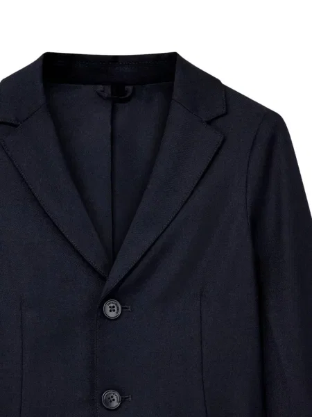 Kurtka dziecięca Emporio Armani niebieska