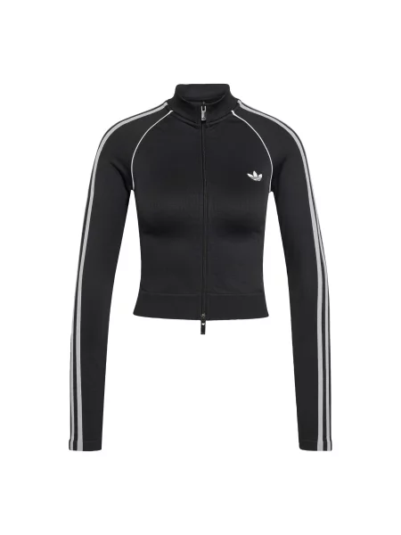 ADIDAS ORIGINALS Hanorac Essentials negru alb