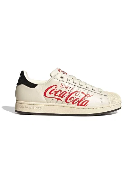 Sneakers adidas x Coca Cola Superstar II Core White/ Core Black/ Cream White EUR 37 białe