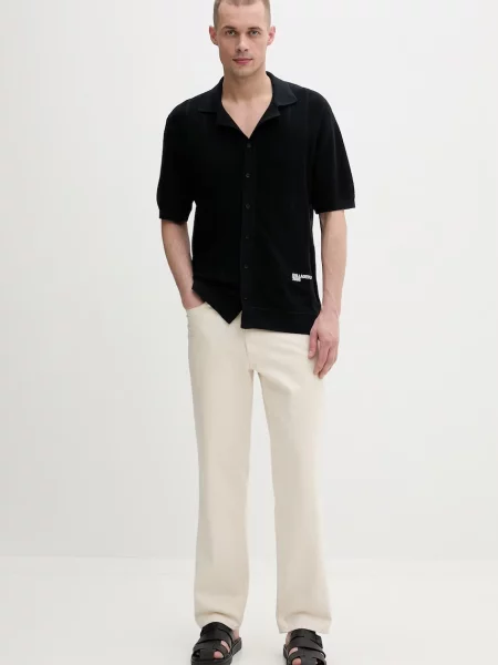 Karl Lagerfeld Jeans Polokošeľa čierna