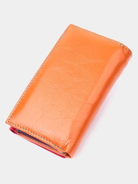 ST Leather Accessories Гаманець Шкіра червоний