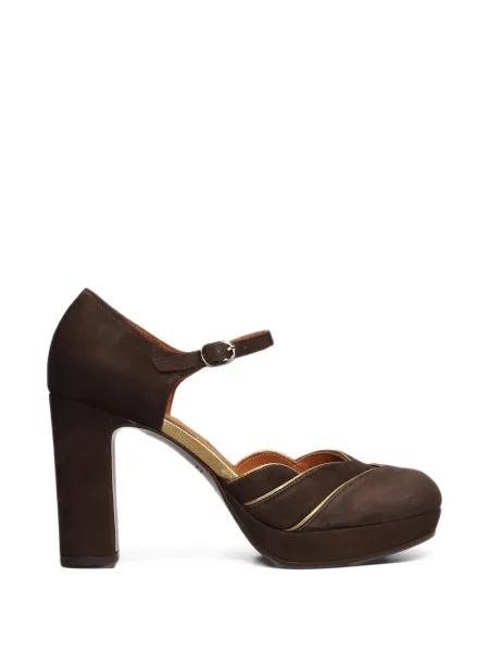 Pantofi cu toc Chie Mihara maro