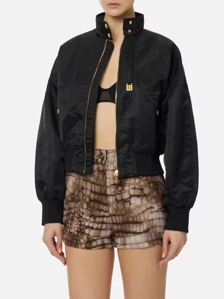 Куртка Elisabetta Franchi чорна