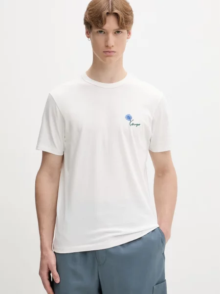 Kenzo Tricou KENZO Tulip alb