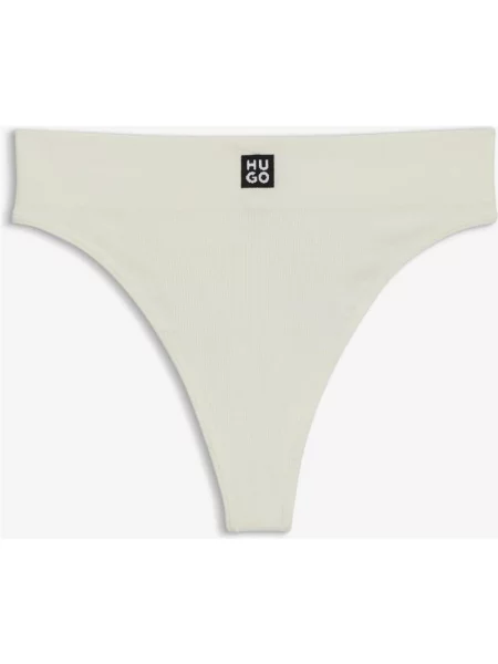 Stringi HUGO Seamless czysty XL biały