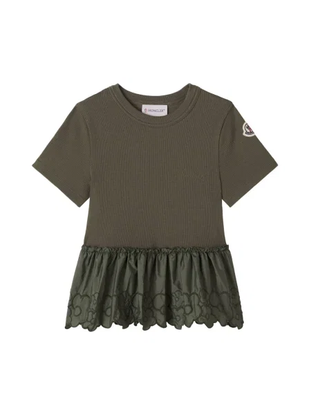 Gyerek póló Moncler Enfant zöld