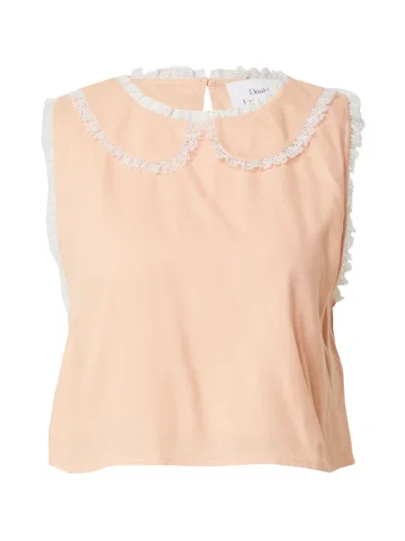 Daahls by Emma Roberts exclusively for ABOUT YOU Bluză Flora portocaliu piersică alb