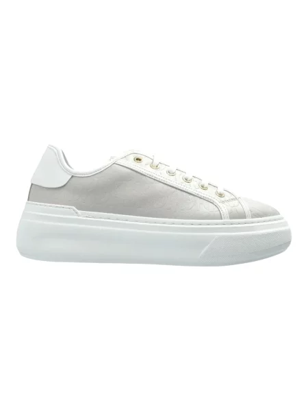 Sneakersy Furla skórzane beżowe