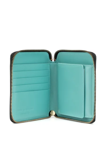 Kožená peněženka Comme Des Garçons Wallet černá