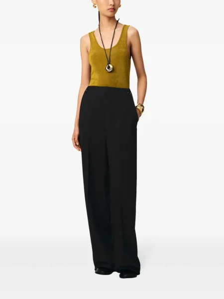 Pantaloni Ami Paris negru