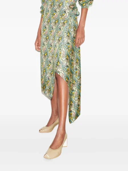 Fustă Tory Burch albastru
