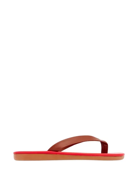 Papuci Ancient Greek Sandals din piele maro