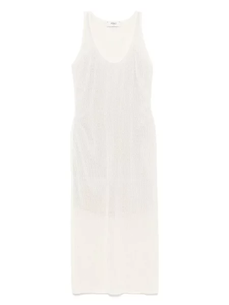 Костюм миди рокля Fendi без ръкави до коляното