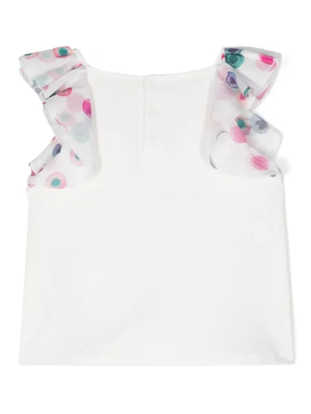 Tricou copii Chloé alb