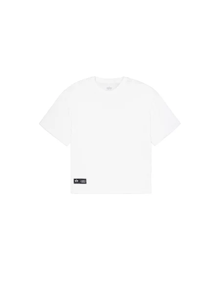 ALPHA INDUSTRIES Tricou portocaliu / negru alb