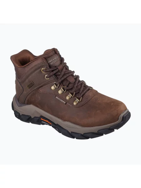 Buty SKECHERS Santoro Relic brown brązowe