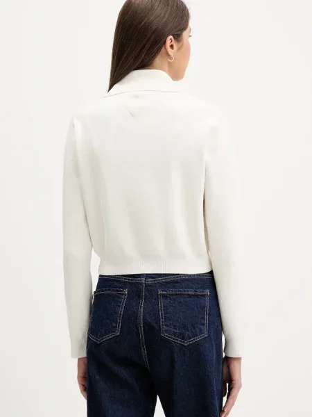 Geacă de blugi Tommy Jeans bej