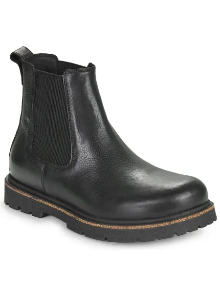 Botine Birkenstock slip-on negru
